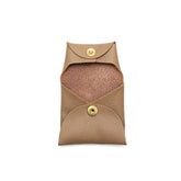 Taupe coin purse